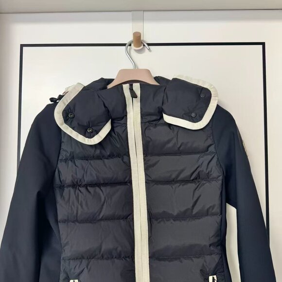 MONCLER GRENOBLE Hooded paneled twill and quilted stretch-shell down jacket - Picture 7 of 16